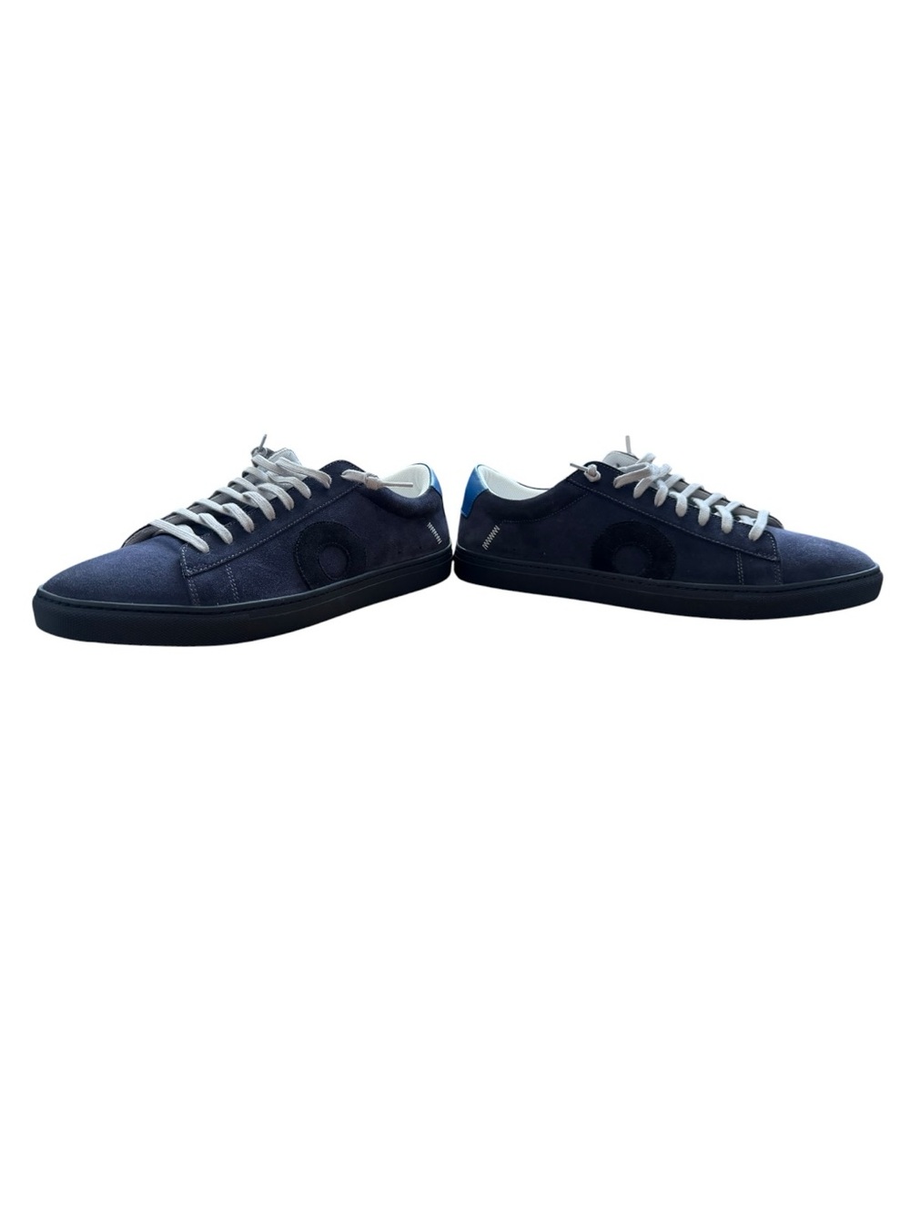 New! Oliver Cabell Low 1 Yale Marine Blue Low-Top Sneakers New In Box - Picture 7 of 10